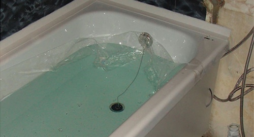 Установкой акрилового вкладыша | Агалатово